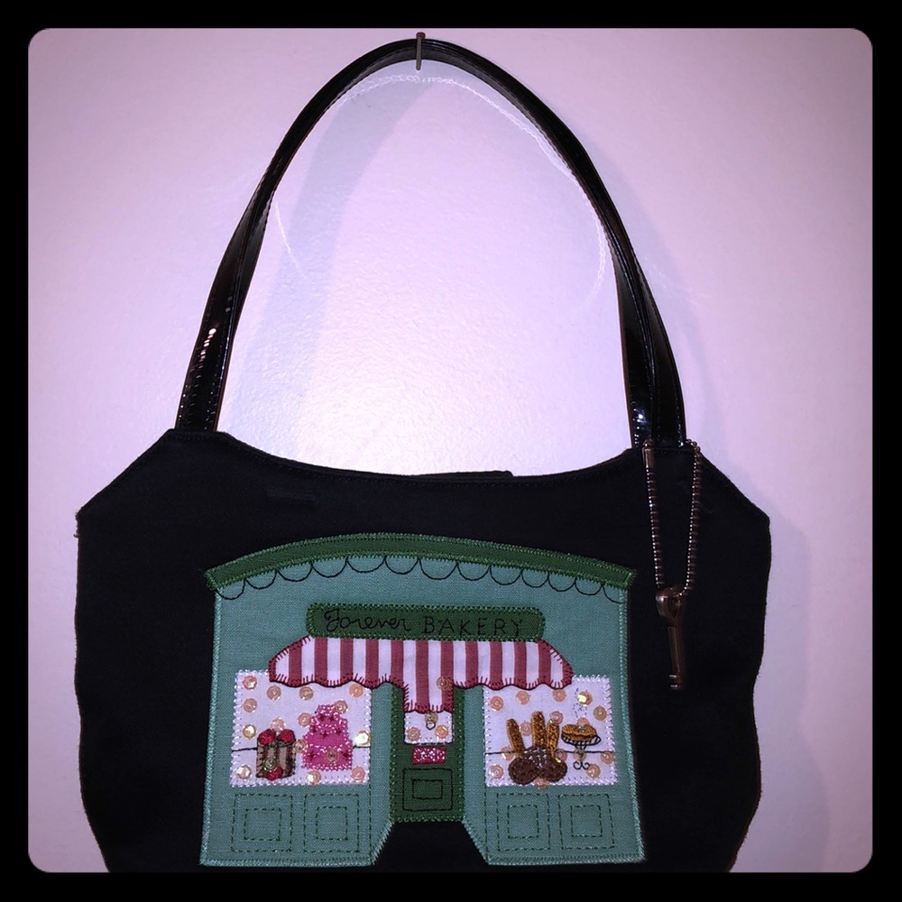 ❌SOLD❌Forever Bakery By Fossil Black Small Handbag